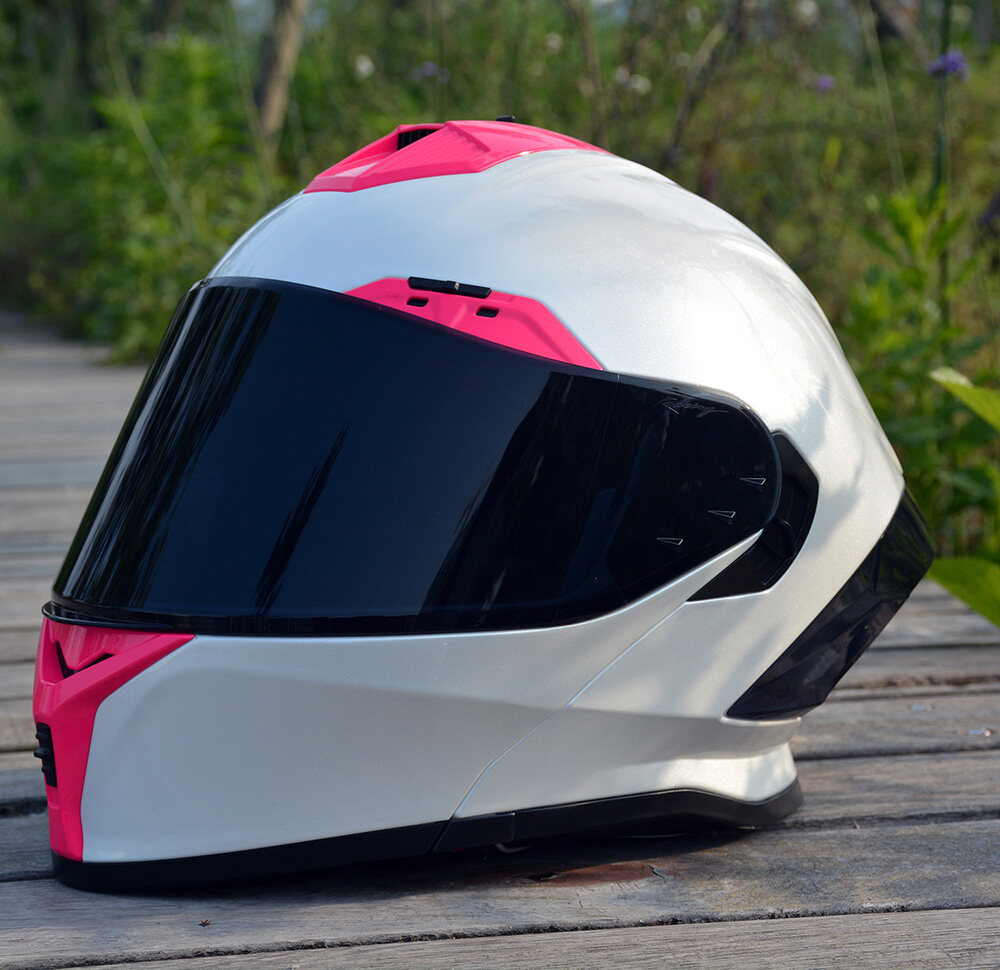 Motorcycle Street Motorbike Modular Flip up Full Face Helmet with DOT Approval