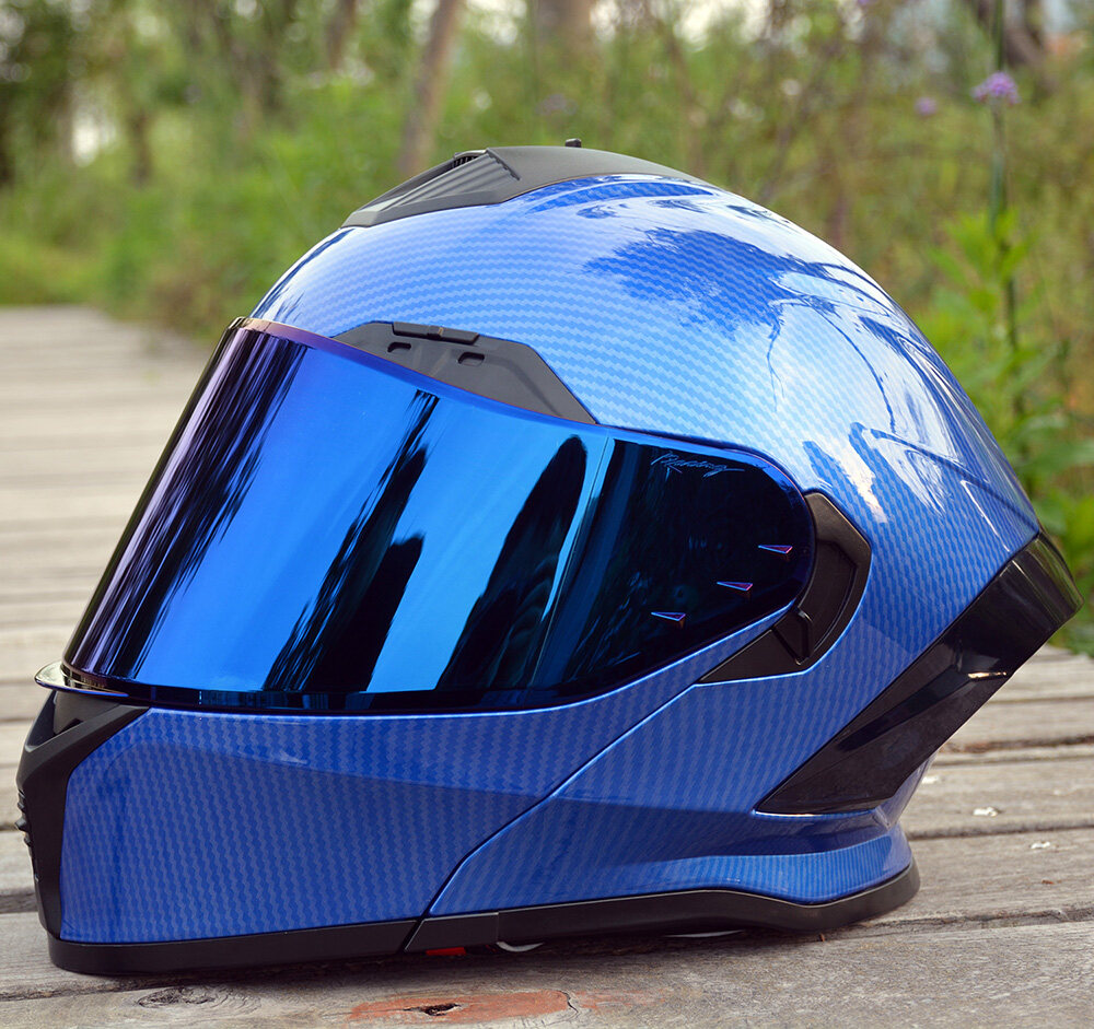 Flip up Full Face Modular Motorcycle Helmet for Adults