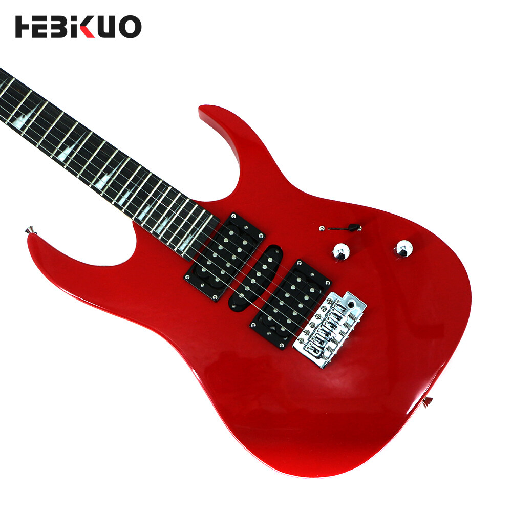 Guitarra elétrica personalizada, guitarra elétrica por atacado, guitarra elétrica de 6 cordas, guitarra direta de fábrica