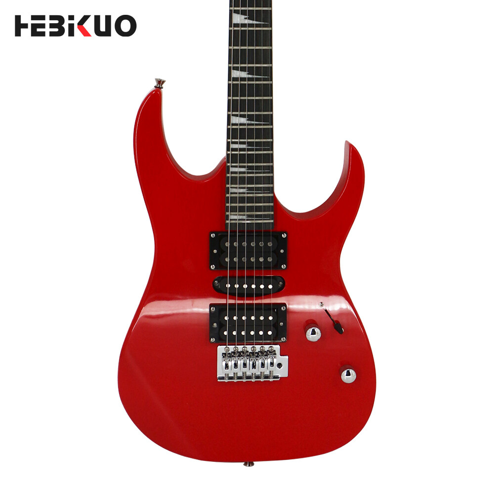 Guitarra elétrica personalizada, guitarra elétrica por atacado, guitarra elétrica de 6 cordas, guitarra direta de fábrica