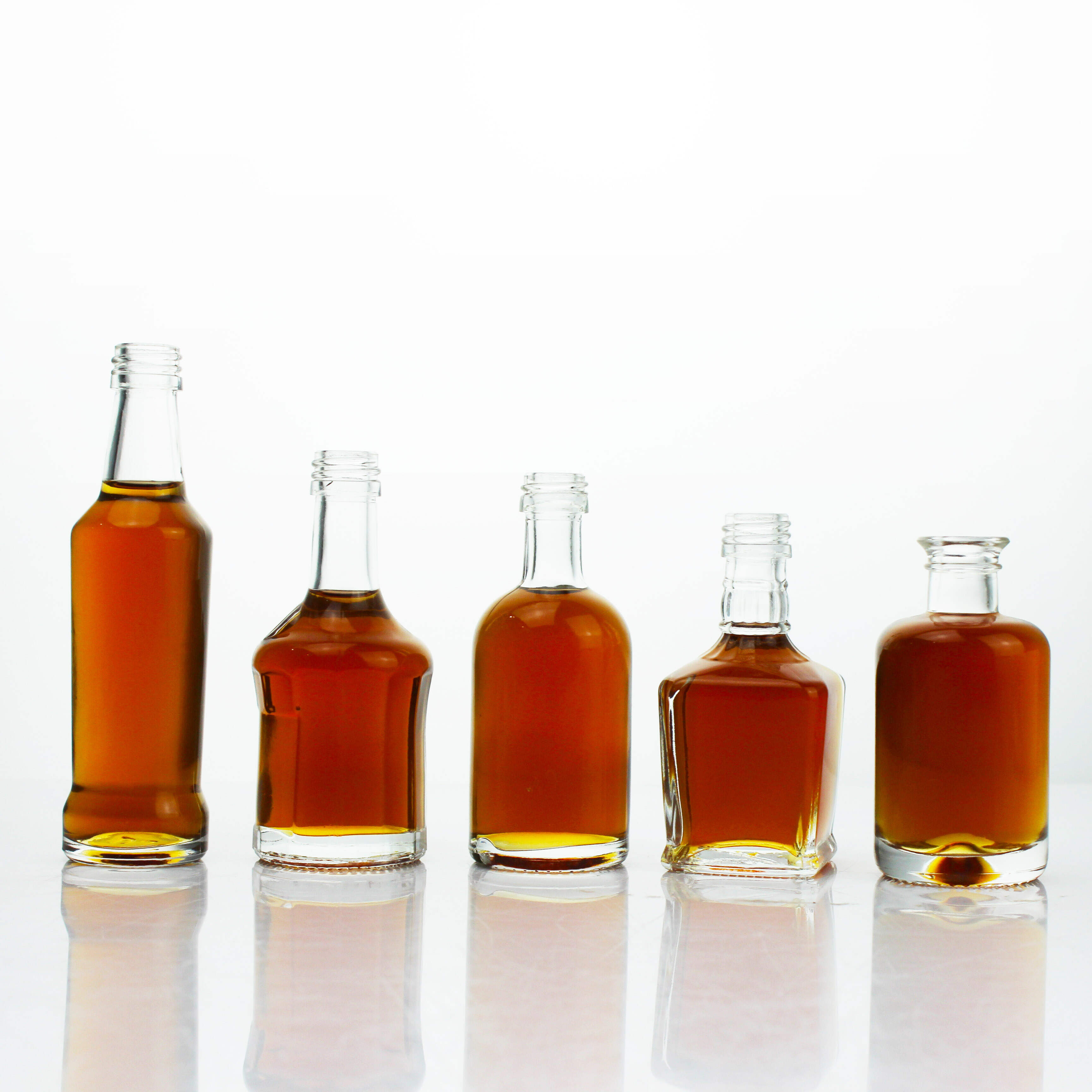 100ml Round Glass Wine Bottle