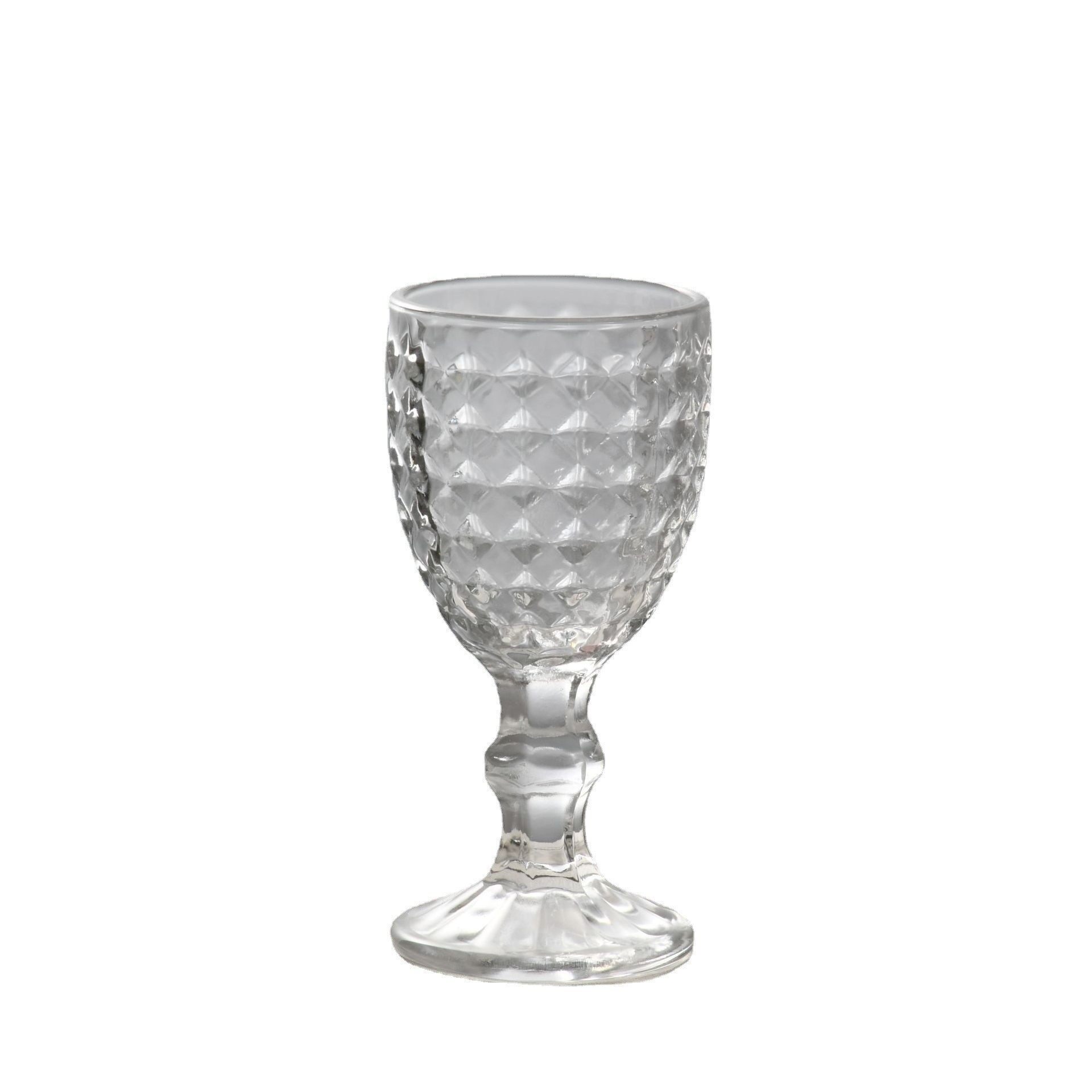 wholesale glass water goblets