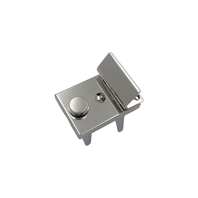 Metal Bag accessory hardware ladies bag locks handbags Iron Clutch lock
