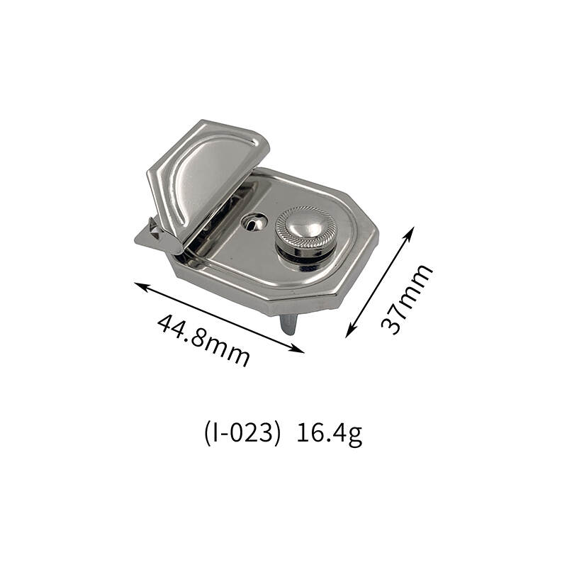 Metal Bag accessory hardware women bag locks handbags Iron Clutch lock