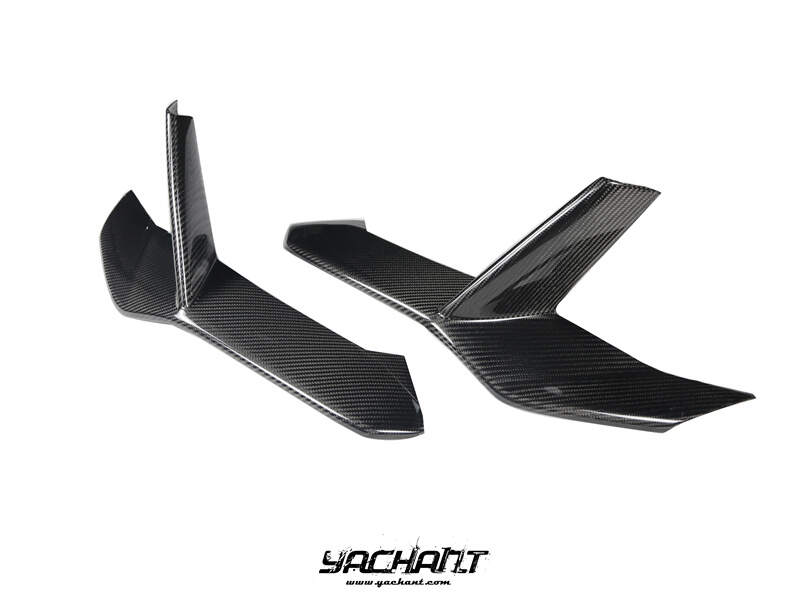 YCLB610066LDCF 2019-2023 Lamborghini Huracan EVO & Spyder Novitec Style Front Lip 5 PCS DCF (8).JPG