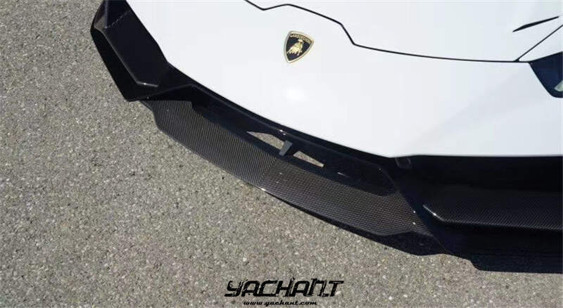 YCLB610066LDCF 2019-2023 Lamborghini Huracan EVO & Spyder Novitec Style Front Lip 5 PCS DCF (116).jpg