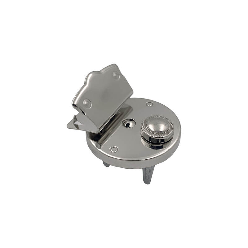 Bag hardware accessory women bag locks handbags Iron Clutch lock