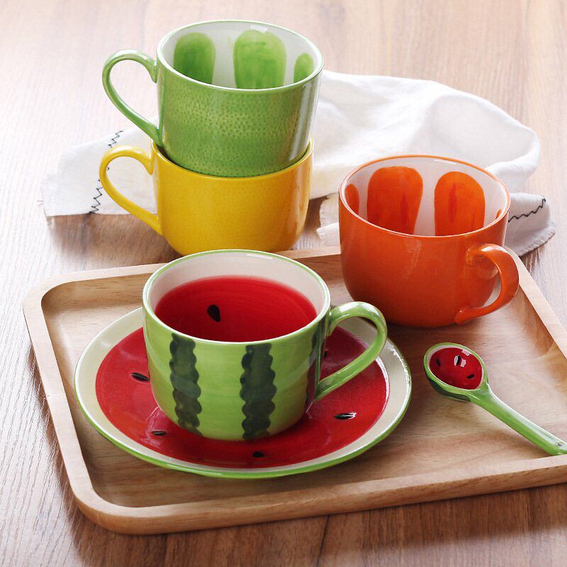 ceramic cup set; cup with handle; ceramic cup wholesale