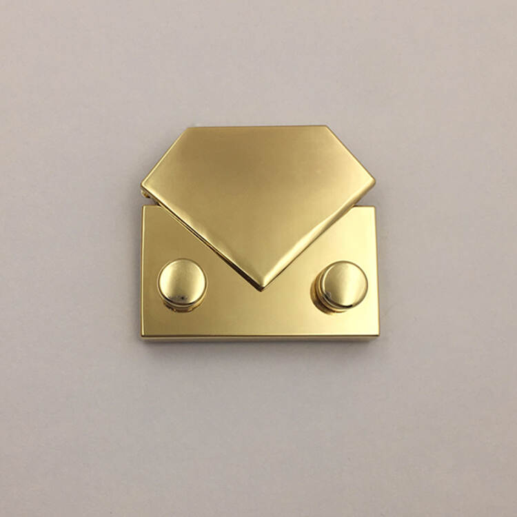 Bag Accessories Hardware Purse Metal Handbag clutch locks push metal handbag locks