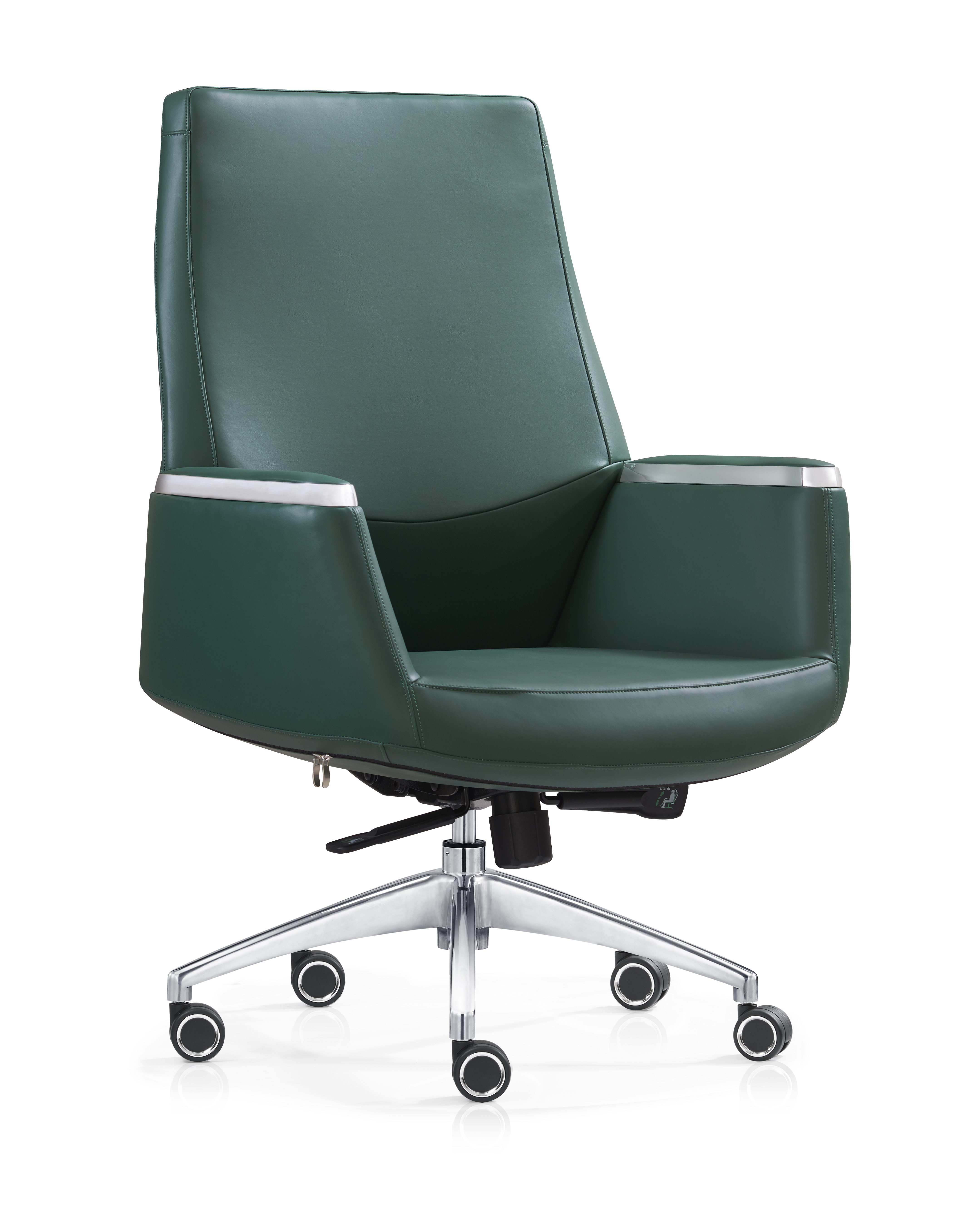 Premium Leather Swivel Office Chair