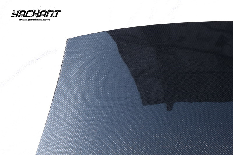 YCR35008CF 2008-2020 Nissan R35 GTR CBA DBA EBA Roof Skin Trim without Antenna Hole  Cutout CF (5).jpg