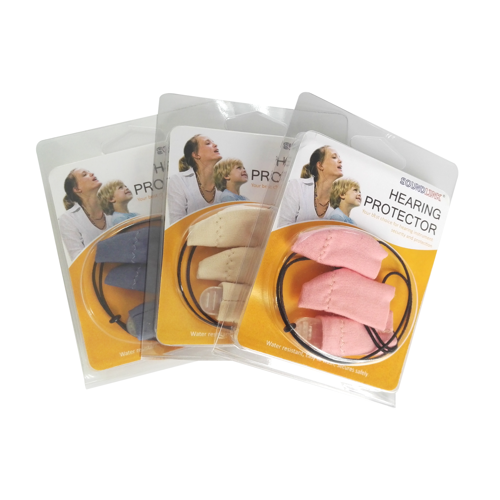 Cotton Hearing Aid Clip For BTE Hearing Aid Protecting