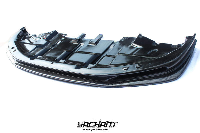 YCR35266LCF 2012-2016 Nissan R35 GTR DBA Top-Secret Style Front Lip with Undertray CF (2).jpg