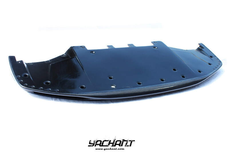 YCR35266LCF 2012-2016 Nissan R35 GTR DBA Top-Secret Style Front Lip with Undertray CF (7).jpg