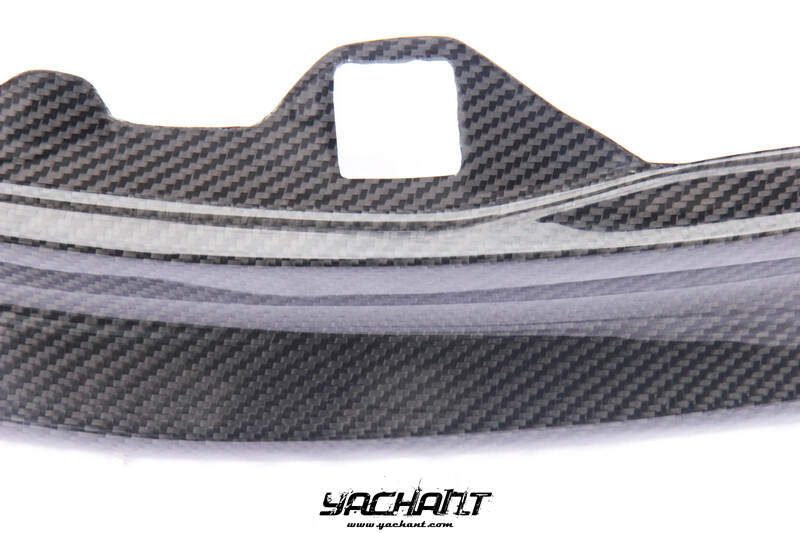 YCR35265LCF 2012-2016 Nissan R35 GTR DBA ZELE Performance Style Rear Lip without Undertray CF (11).JPG