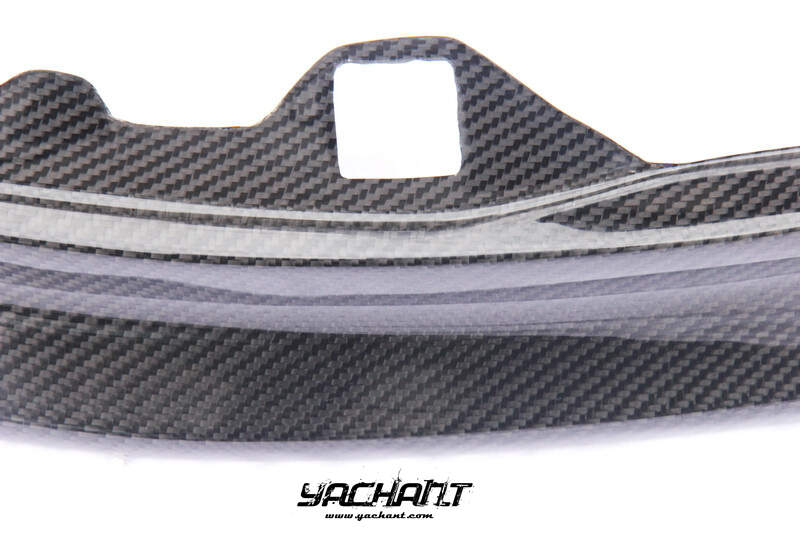 YCR35264LCF 2008-2011 Nissan R35 GTR CBA ZELE Performance Style Rear Lip Without Undertray CF (11).JPG
