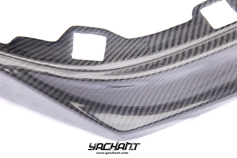 YCR35264LCF 2008-2011 Nissan R35 GTR CBA ZELE Performance Style Rear Lip Without Undertray CF (14).JPG