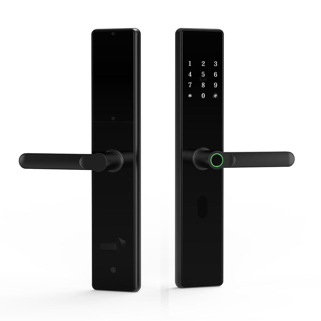 Manufacturer Keyless Touch Screen Electric Tuya  WiFi Smart Fingerprint Door Lock