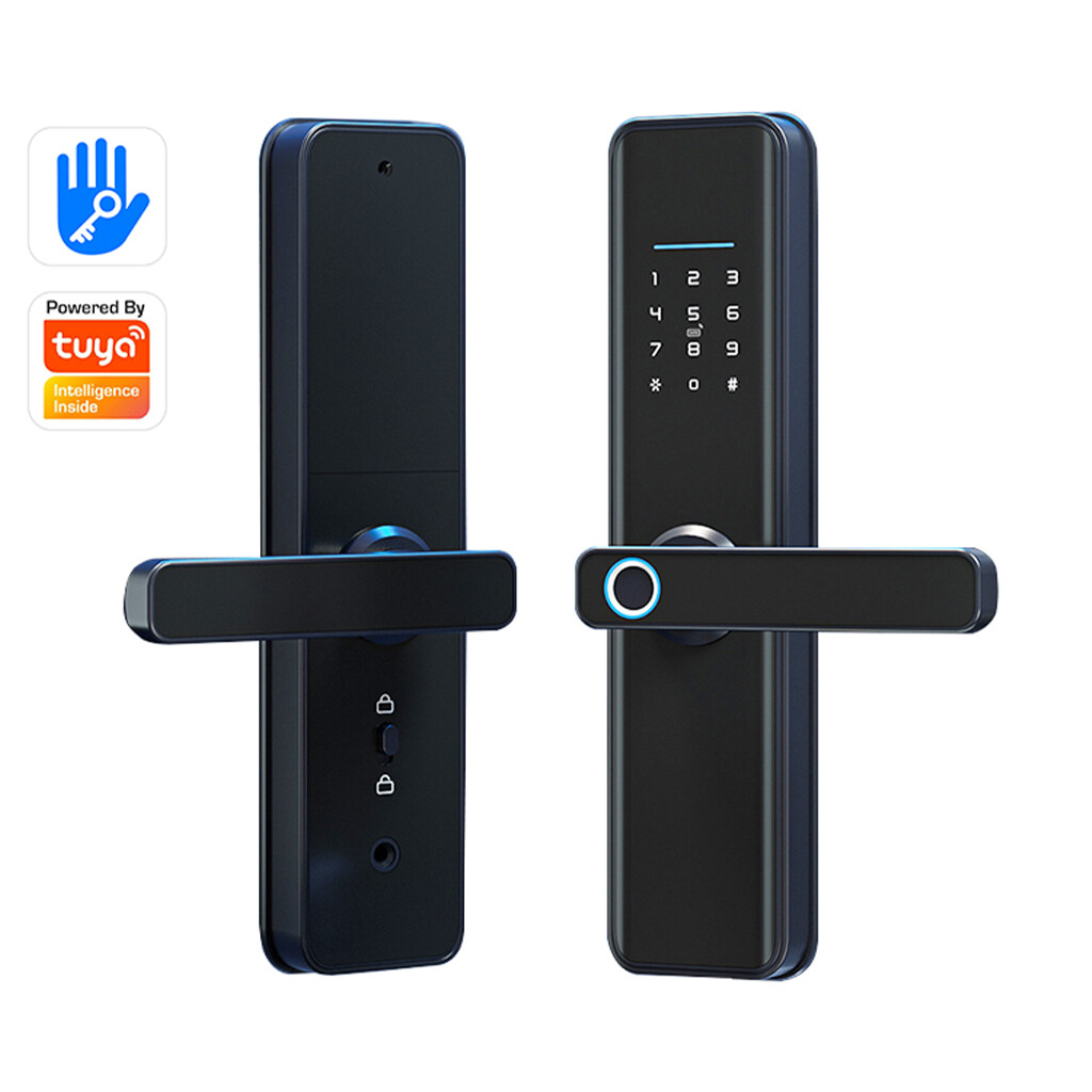 Waterproof  Fingerprint WiFi Digital Control Tuya TT Smart Locks