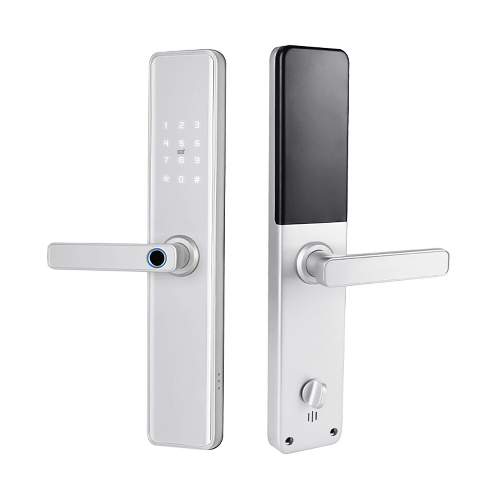 Tuya Intelligent Lock, Lock Intelligent Face Palm Reconhecimento, trava da porta da casa Wi -Fi, fechaduras de Wi -Fi para casa, trava de porta Wi -Fi para casa