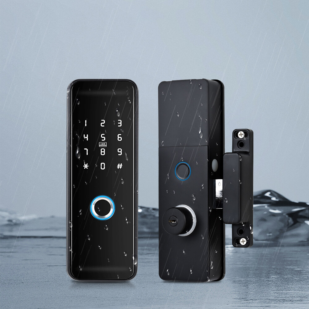 New Fingerprint Intelligent Multifuncional Electronic Door Lock With Tuya App