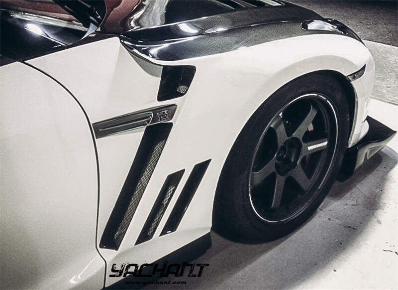 YCR35262LFRP 2008-2016 Nissan R35 GTR CBA DBA Auto Select Style Front Fender FRP (101).jpg