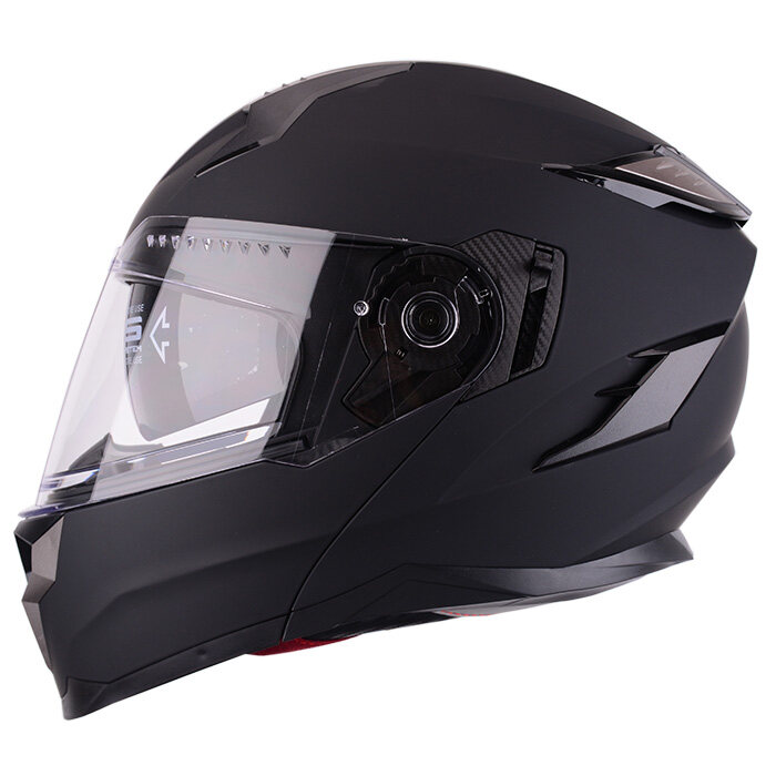Double Visors Integrated Modular Flip up Full Face Motorcycle Helmet