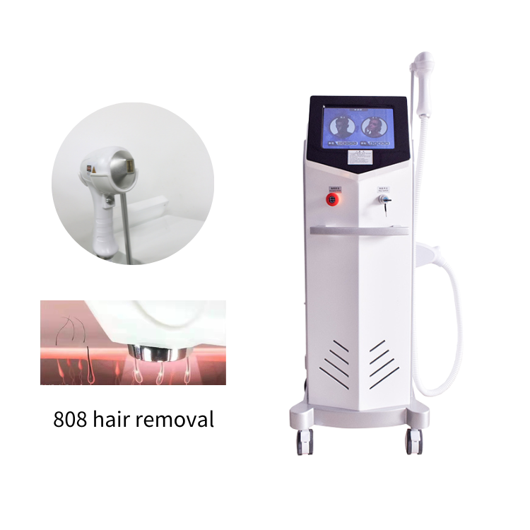 Professional Vertical Ice 808nm Diode Laser Hair Removal Beauty Machine