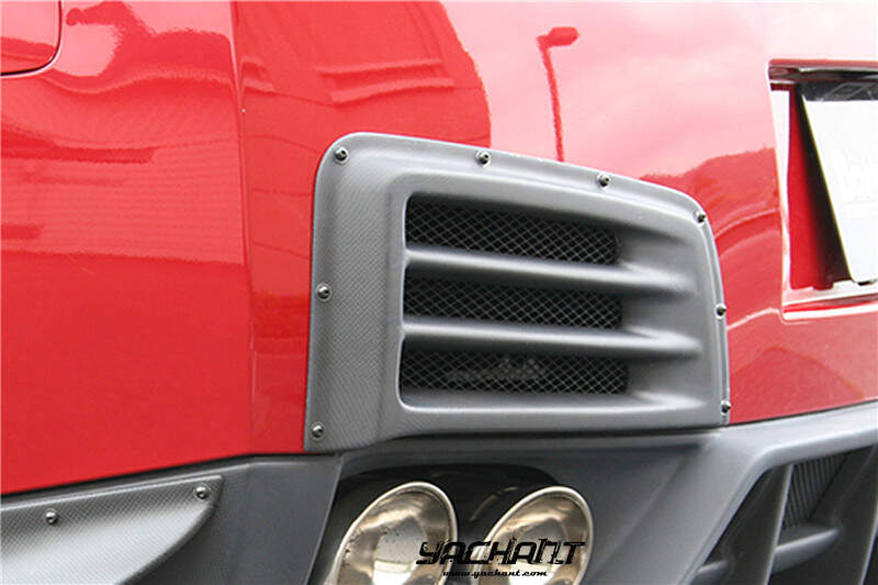 YCR35259LCF 2008-2020 Nissan R35 GTR CBA DBA Charge Speed Style Rear Bumper Duct Cowl CF (100).jpg