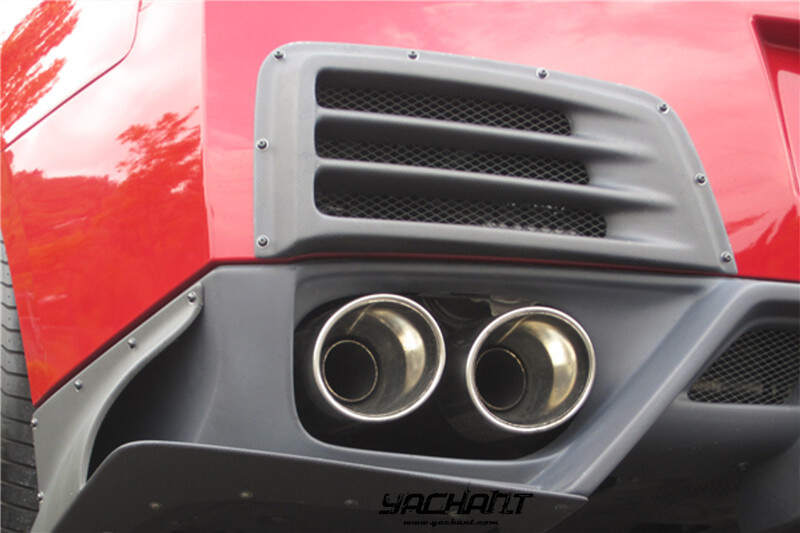 YCR35259LCF 2008-2020 Nissan R35 GTR CBA DBA Charge Speed Style Rear Bumper Duct Cowl CF (101).jpg