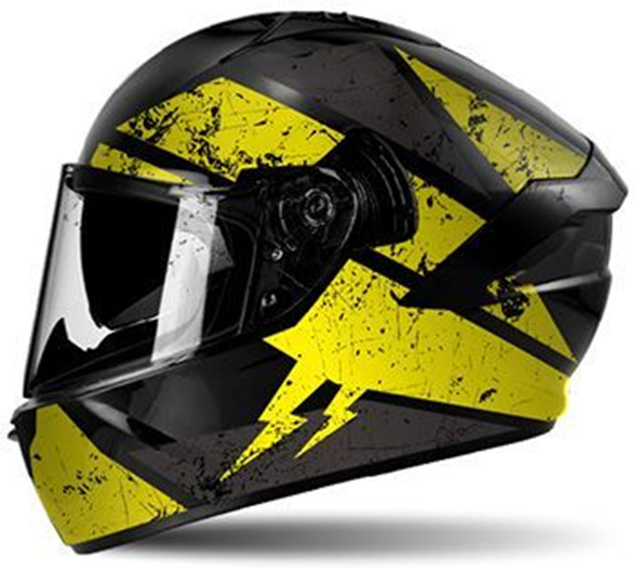 Full Face Motorcycle Street Bike Helmets with Dual Visor for Unisex DOT Approved