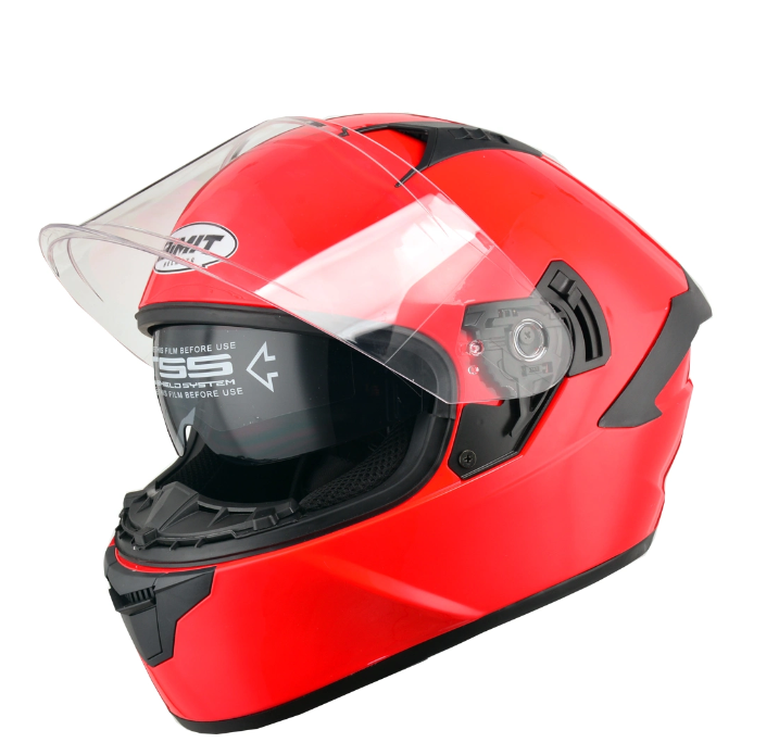 DOT Approved Full Face Motorcycle Street Bike Helmets with Dual Visor for Unisex