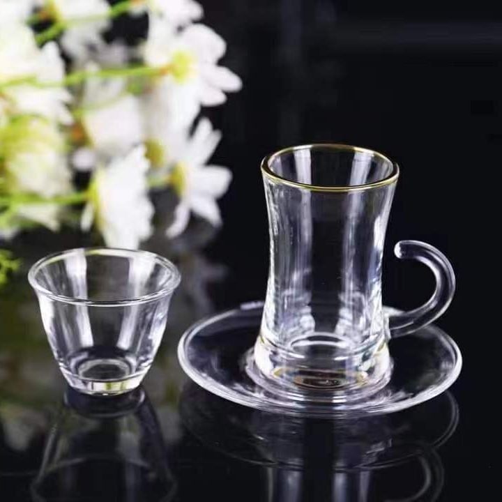 China glass coffee cup factory