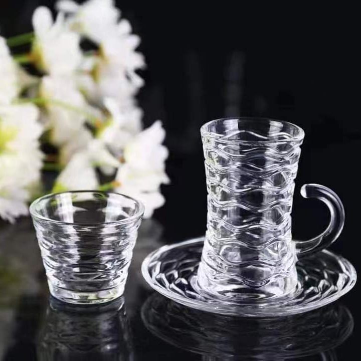 China glass coffee cup factory