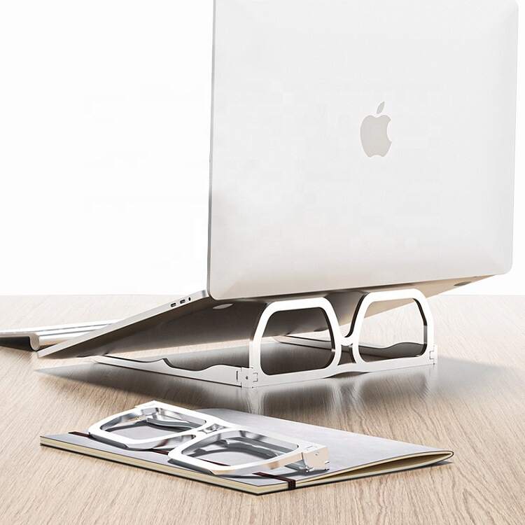 New design creative foldable laptop notebook stand portable laptop holder aluminum alloy computer stand for iPad holder