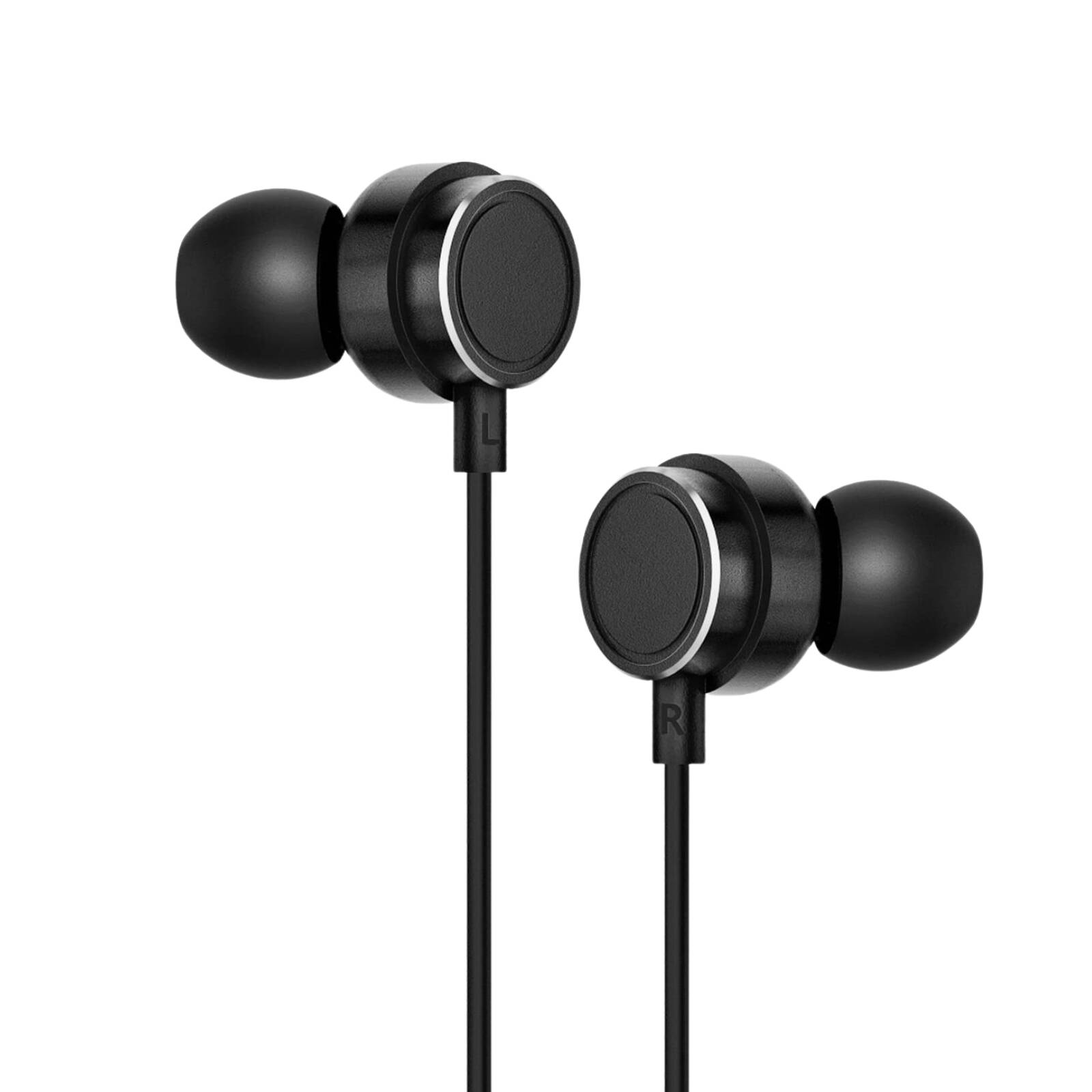 Happyaudio W2 인 이어 3.55mm 인터페이스, 컴퓨터 및 모바일 장치의 소음 없음