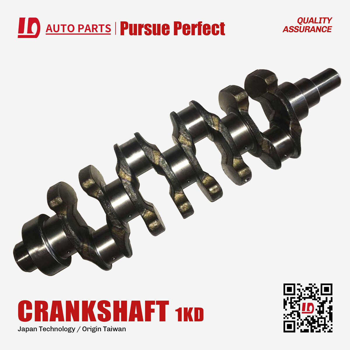 Crankshaft OEM:13408-30010 for engine 1KD