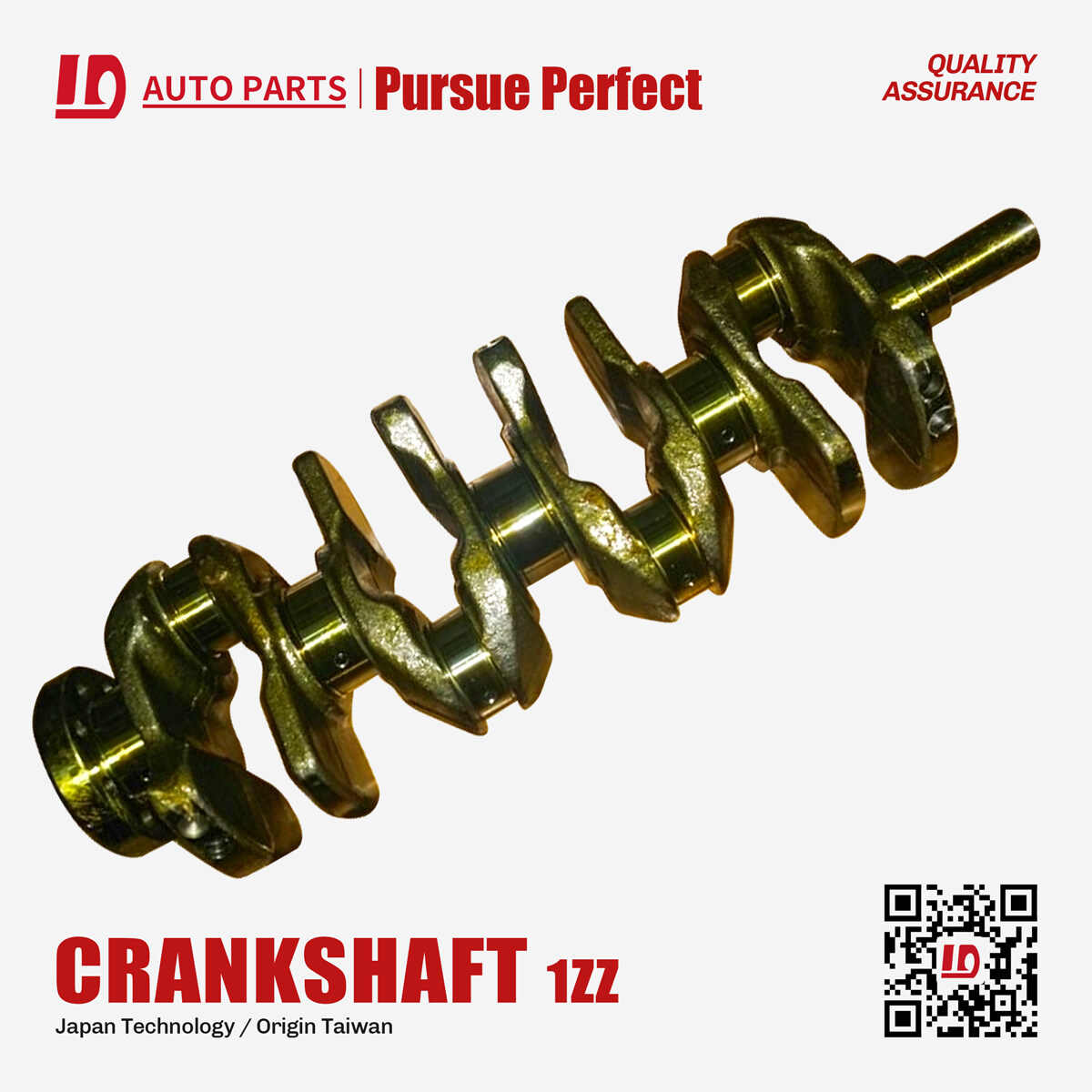 Crankshaft OEM:13401-22020 for engine 1ZZ