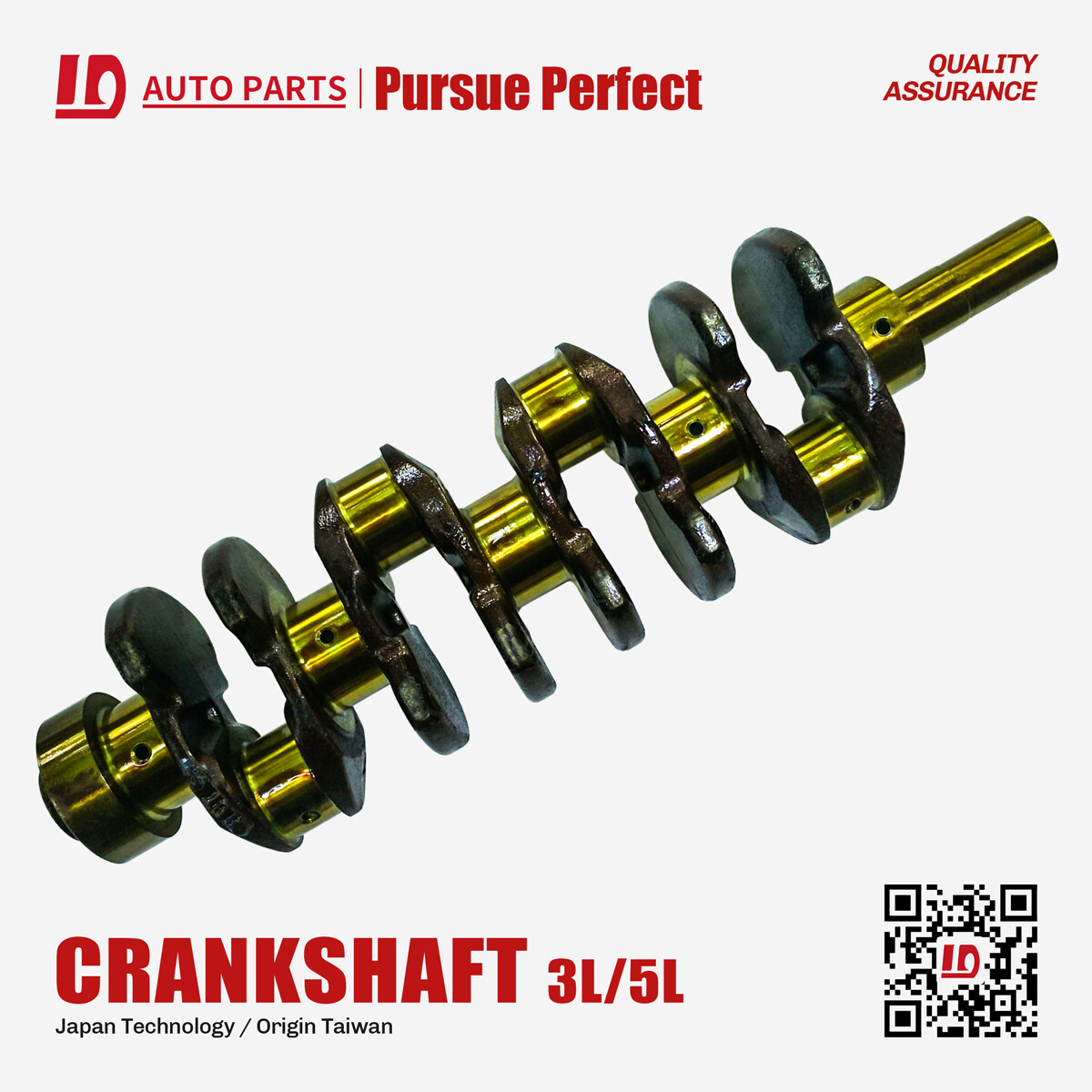 Crankshaft OEM:13401-54100/13401-54061 for engine 3L,5L