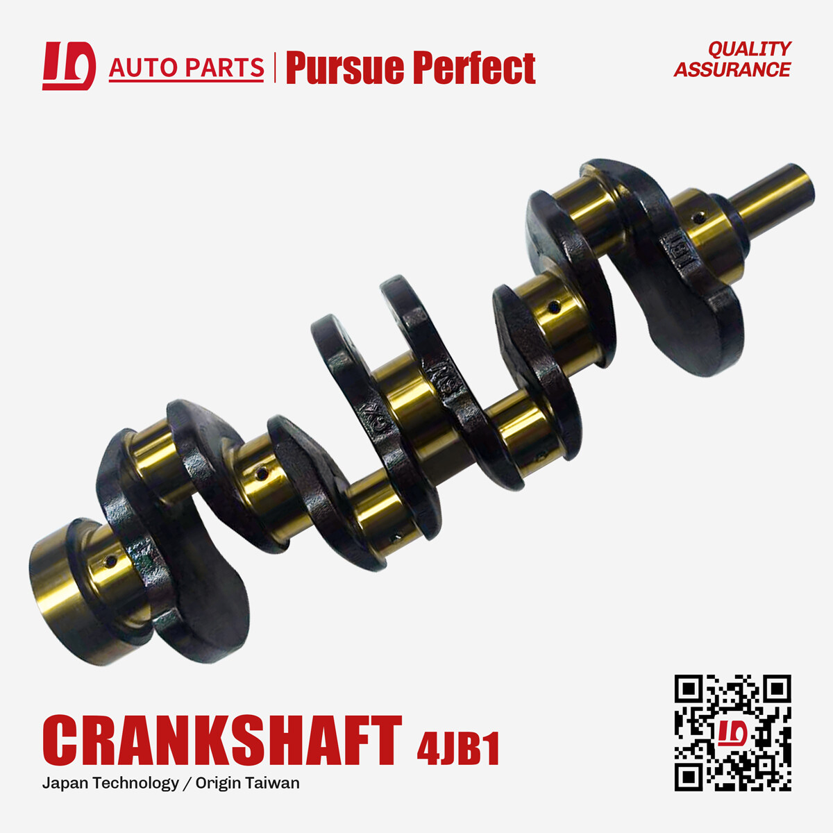 Crankshaft OEM:8-94443-662-0 for engine 4JB1