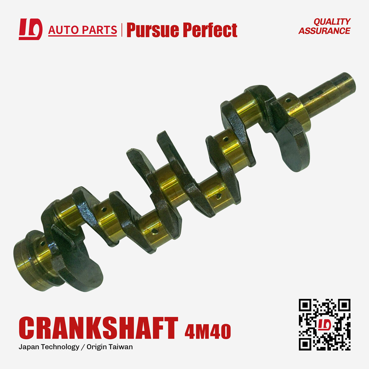 Crankshaft OEM:ME202013 for engine 4M40