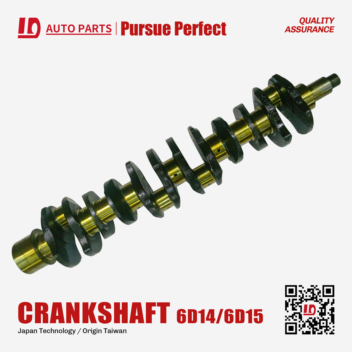 Crankshaft OEM:ME032364/ME032800 for engine 6D14,6D15