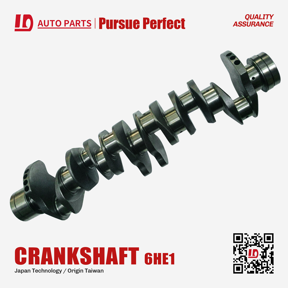 Crankshaft OEM:8-94395-025-0 for engine 6HE1