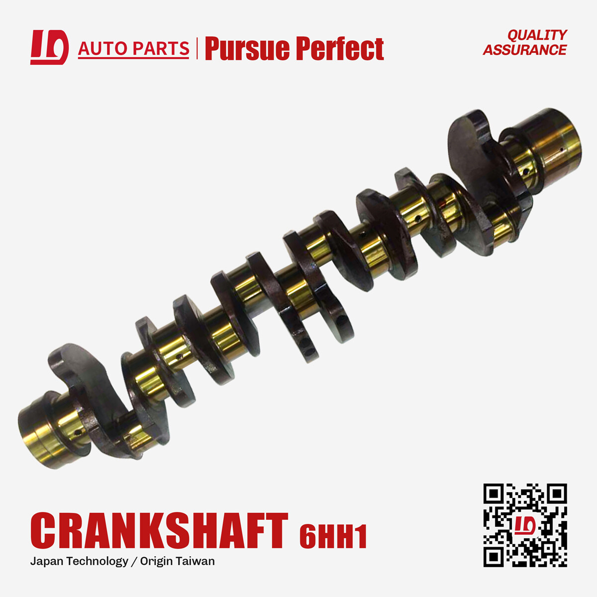 Crankshaft OEM:8-94395-125-0 for engine 6HH1