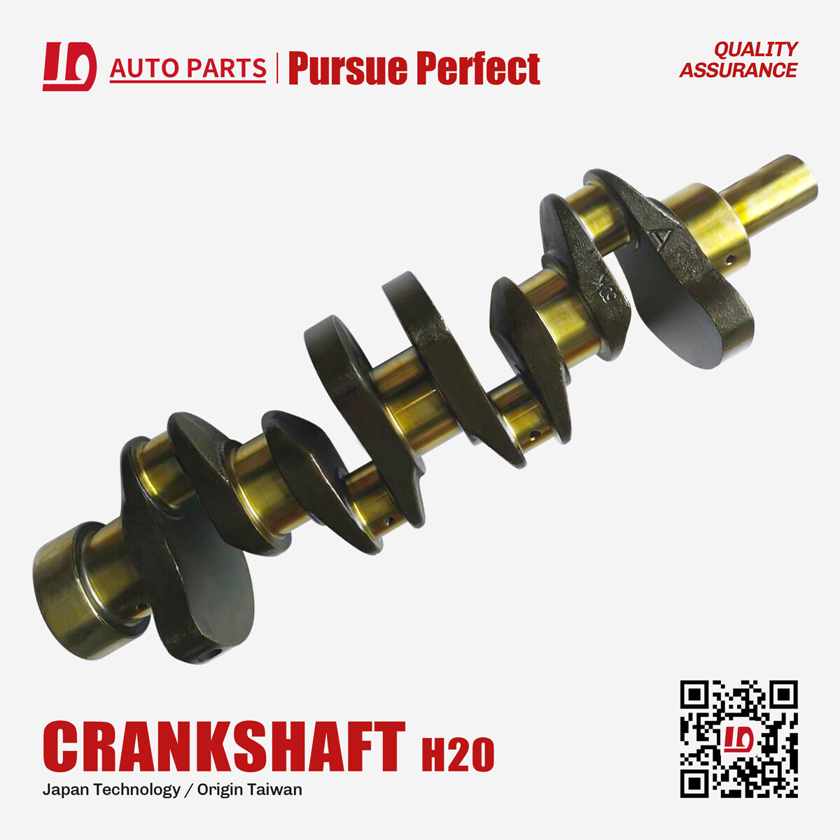 Crankshaft OEM:12201-50K00 for engine H20