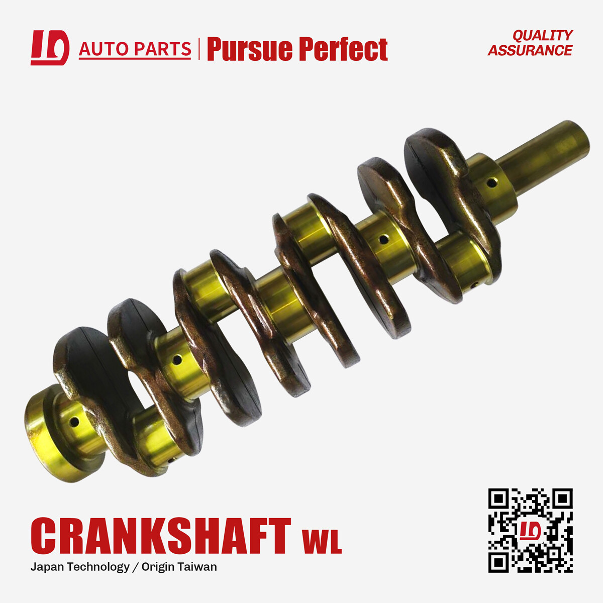 Crankshaft OEM:WL01-11-330 for engine WL