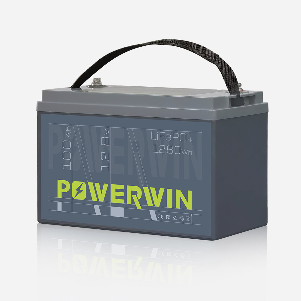 POWERWIN BT100 LiFePO4 Outdoor Battery for Yacht RV