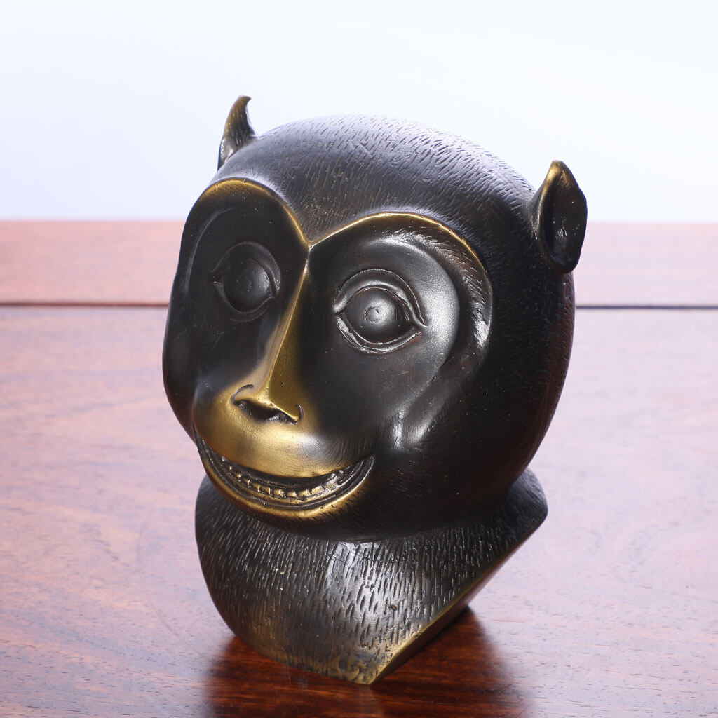 monkey head brass ornaments