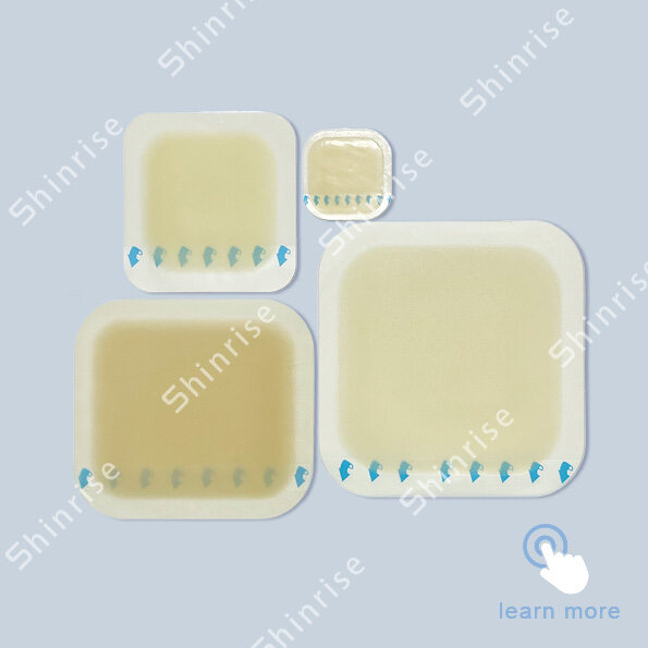 Hydrocolloid Dressings With Soft Border