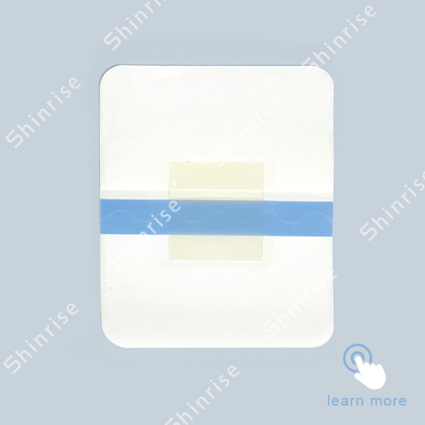 Waterproof Transparent Hydrocolloid Dressing With PET/PU Film